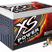 XS Power S3400 'S Series' 12V 3,300 Amp AGM Automotive Starting Battery with Terminal