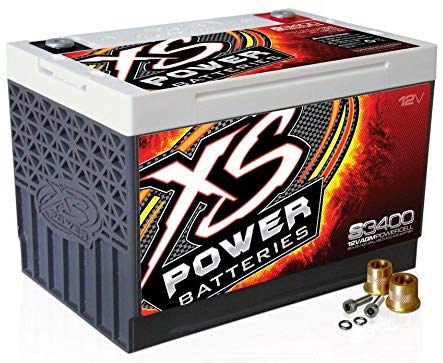 XS Power S3400 'S Series' 12V 3,300 Amp AGM Automotive Starting Battery with Terminal