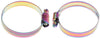 2 Pieces Motorcycle Adjustable Fuel Injection Style Hose Clamp For Diesel Petrol Pipes 32-50Mm/40-63Mm