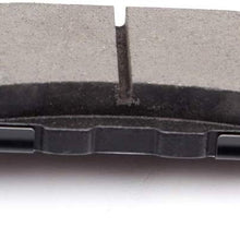OCPTY Ceramic Brakes Pads, Quick Stop Front Rear Brake Pad fit for Infiniti G35,2016-2017 Infiniti Q70/QX50/QX70,2003-2005 Nissan 350Z,Nissan 370Z,2009-2013 Nissan Altima,2011-2017 Nissan Juke