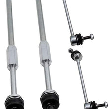 4 Pcs for Lincoln LS 2000-2006 for Ford Thunder 2002-2005 Rear Stabilizer Sway Bar End Links Torque Tie Rods
