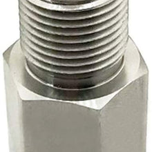O2 Sensor For Check Engine Light Adapter Plug Spacer with Built-in Mini M18X1.5 Catalytic Converter