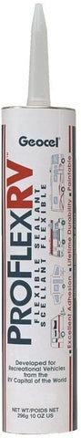 Geocel 28103 Pro Flex Black RV Flexible Sealant - 10 oz. (Quantity 5)