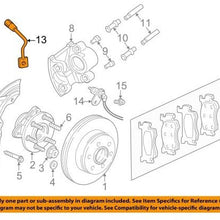 Mopar 5201 0285AB, Disc Brake Hydraulic Hose