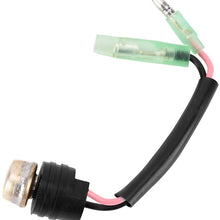 Qiilu Oil Temperature,Coolant Oil Temperature Sensor Switch Assembly for Marine Boat Yatch Outboard Engine