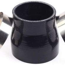 1.75-3" Inch Turbo/Intake/Intercooler Pipe Silicone Reducer Hose & T - Clamp Black