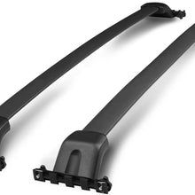Pair OE Style Aluminum Roof Rack Top Cross Bar Replacement for Honda Pilot 09-15