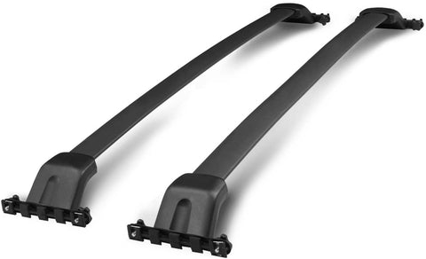 Pair OE Style Aluminum Roof Rack Top Cross Bar Replacement for Honda Pilot 09-15