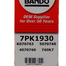ban.do 7PK1700 OEM Quality Serpentine Belt (7PK1930)