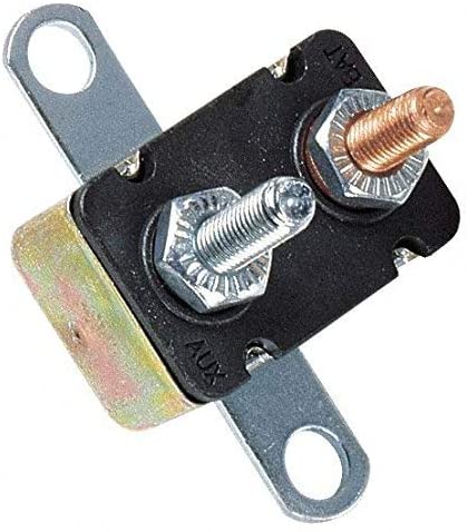 CBC Series Automotive Circuit Breaker, Plug In Mounting, 20 Amps, 10-32 Stud Terminal Connection,pack of 5