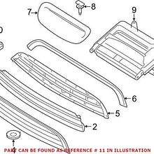 Genuine OEM Hood Scoop Gasket for Mini 51131502776