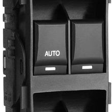 4602780AA Driver Side Power Window Switch for Dodge Charger Magnum Caliber Avenger Dokota Ram Chrysler 200 300 Sebring Mitsubishi Raider Jeep Compass Patriot, Single AUTO Down