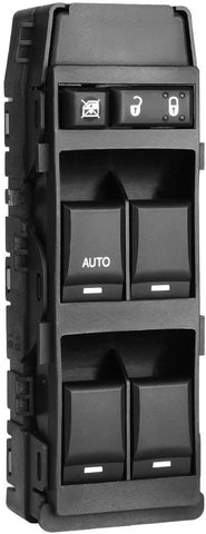 4602780AA Driver Side Power Window Switch for Dodge Charger Magnum Caliber Avenger Dokota Ram Chrysler 200 300 Sebring Mitsubishi Raider Jeep Compass Patriot, Single AUTO Down