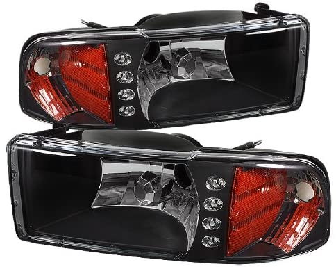 Spyder Auto HD-ZO-DR94-1PC-BK Crystal Headlight