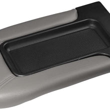 Center Console Lid Replacement Kit Gray - Replaces 924-811, 19127364, 19127365, 19127366, 924-812 - Fits Chevy Silverado, Avalanche, Tahoe, Suburban, GMC Sierra, Yukon - Interior Armrest Hinge Latch