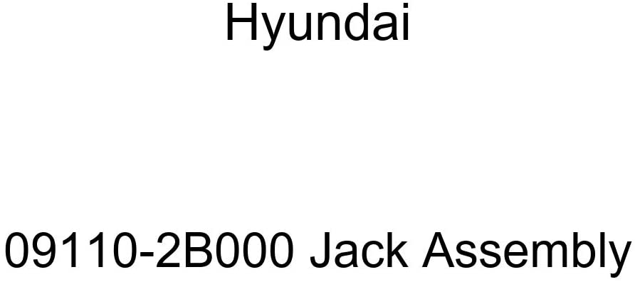 HYUNDAI Genuine 09110-2B000 Jack Assembly