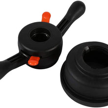 Wheel Balancer Parts Tire Change Tool 36/38/40mm 3/4mm Nut Wheel Balancer Quick Release Wing Nut & Pressure Cup Hub Tire Balancer Wing Nut(Thread Diameter 40mm, Pitch 3mm)