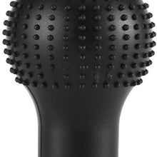 Car Shift Knob Cover Car Vehicle Round Soft Silicone Anti-Slip Lever Gear Shift Knob Cover Fashion Color Shift Knob Boots (Black