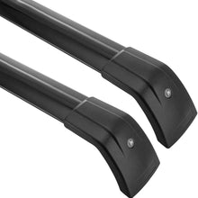 MotorFansClub Roof Rack Cross Bars Fit for Compatible with Honda HRV HR-V 2016 2017 2018 2019 Crossbars Baggage Cargo Luggage Aluminum Black