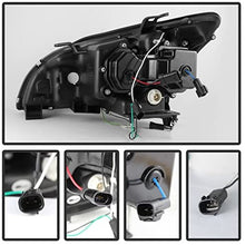 Spyder Auto 444-LRX35004-HID-DRL-BK Projector Headlight