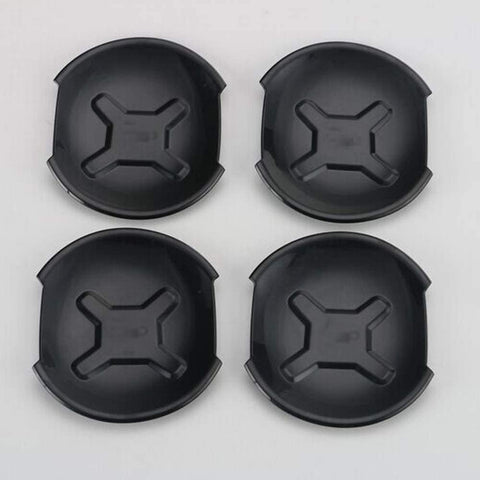Black ABS Exterior Door Handle Bowl Cover Decor for Jeep Renegade 2015 2016 2017