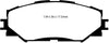 EBC Brakes DP41791R Yellowstuff Street and Track Brake Pad