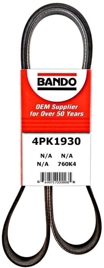 Bando 4PK780 OEM Quality Serpentine Belt (4PK1930)