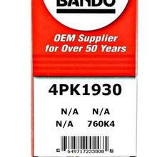 Bando 4PK780 OEM Quality Serpentine Belt (4PK1930)