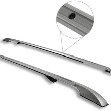 OCPTY Top Rails Roof Rack Cross Bar Cargo Carrier Fit For Land Rover LR3 2005-2009,for Land Rover LR4 2010-2016 Roof Rack Crossbars