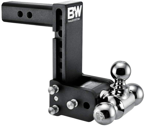 B&W TS10049B Tow and Stow Magnum Receiver Hitch Ball Mount