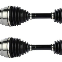 ECCPP CV Axle Shaft Assembly Fit for Cadillac Escalade ESV EXT for Chevrolet Avalanche Silverado 1500 Classic Suburban 4.3L 4.8L 5.3L 6.0L 6.2L NCV12183 Front Left Right (Driver Side & Passenger Side)