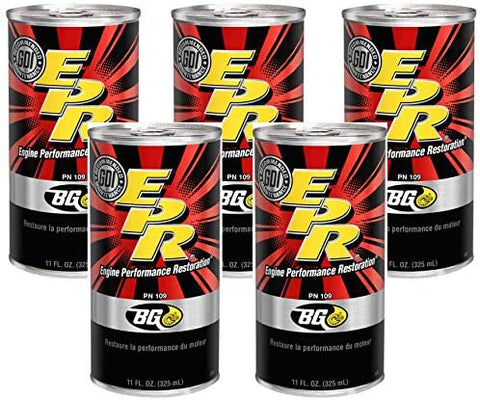 5 cans of BG EPR Engine Performance Restoration 109