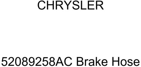 Genuine Chrysler 52089258AC Brake Hose
