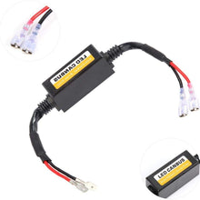D-Simpleapparel- 1Pair H1/H3 Canbus Led Headlight Decoder Device Anti-Flicker Resistors Error Canceler Decoder Kit For Led Headlight Light New