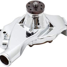 Top Street Performance HC8021C Chrome Finish Short Water Pump