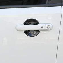 Black ABS Exterior Door Handle Bowl Cover Decor for Jeep Renegade 2015 2016 2017