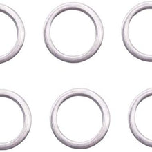 6 Pcs 90430-14M09-00 90430-14228-00 Engine Oil Drain Plug Gasket for Yamaha Outboard F100 F115 F150 F15