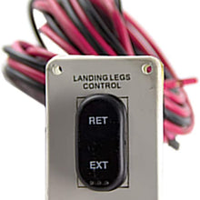 Lippert 145236 Ignition Proof Fifth Wheel Landing Gear Switch with Harness