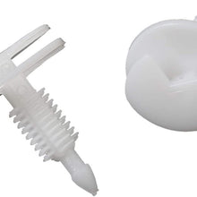 Voodonala Car Retainer Kit Push Rivet Pins Clips Fastener Plastics Trim Panel Body Assortment for Jeep Ford GM Toyota Honda