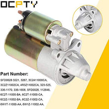 OCPTY Starter Fit for Ford Mustang 1996-2004 Thunderbird 1994-1997 Lincoln Mark Series 1993-1998 Town Car 1992-2011 4.6L Mercury Cougar 1994-1997 Grand Marquis 1992-2011 Marauder 2003 3267N