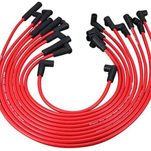 Dragon Fire Race Series High Performance Ignition Spark Plug Wire Compatible Replacement Set For 1987-1993 Chevrolet Chevy Camaro Caprice Pontiac Firebird and More GM 305 350 Engines 12073969 Oem Fit