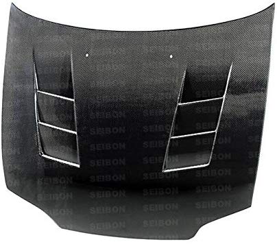 Seibon TS-Style Carbon Fiber Hood for 1992-1995 Honda Civic 2DR/3DR