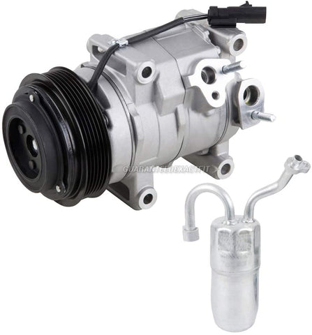 For Chrysler 200 2011 2012 2013 2014 AC Compressor w/A/C Drier - BuyAutoParts 61-89594R2 New