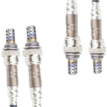 higherbro 4PCS Oxygen O2 Sensor for 2003 2004 2005 Chevrolet Chevy Silverado 1500 4.3L/4.8L Upstream + Downstream