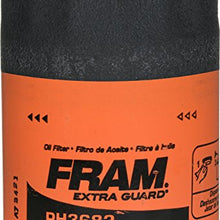 FRAM Extra Guard PH3682, 10K Mile Change Interval Spin-On Oil Filter
