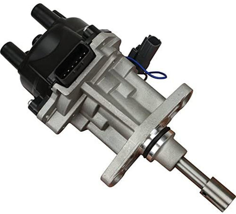 AIP Electronics Complete Premium Electronic Ignition Distributor Compatible Replacement For 1996 1997 Nissan Pickup 2.4L KA24E 22100-1S702 Oem FIT D1S702