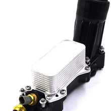 New Engine Oil Filter Cooler Housing With Sensor For 2014-2017 Chrysler Dodge Jeep 3.6L V6 Engine Replace# 68105583AF, 68105583AE