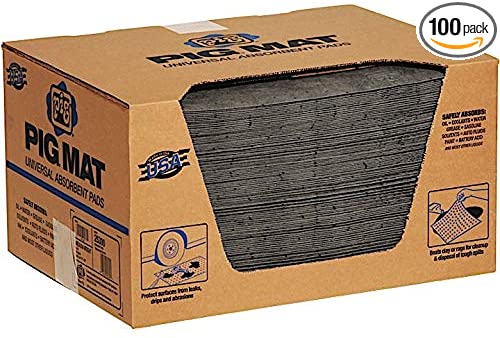 New Pig 25300 Universal Medium Weight Absorbent Mat Pad 15