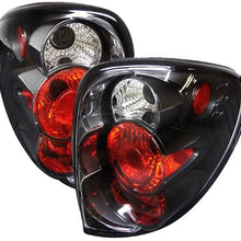 Spyder Auto Euro Style Tail Lights Black/Clear