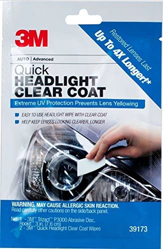 3M Quick Headlight Clear Coat, 39173